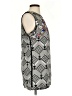 New Romantics Graphic Gray Cocktail Dress Size S - photo 4