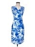 Joseph Ribkoff Tropical Blue Cocktail Dress Size 4 - photo 1