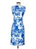 Joseph Ribkoff Tropical Blue Cocktail Dress Size 4 - photo 2