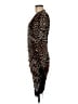 Hale Bob Animal Print Brown Cocktail Dress Size M - photo 5