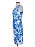 Joseph Ribkoff Tropical Blue Cocktail Dress Size 4 - photo 5