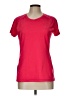 Adidas 100% Polyester Red Active T-Shirt Size L - photo 1