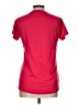 Adidas 100% Polyester Red Active T-Shirt Size L - photo 2