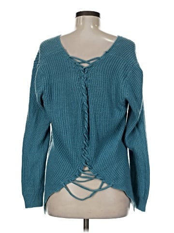 She + Sky Pullover Sweater (view 2)