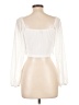 Shein Curve Ivory Long Sleeve Blouse Size 12 Plus (0) - photo 2