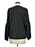 Garnet Hill Stripes Black Long Sleeve Blouse Size 8 - photo 2