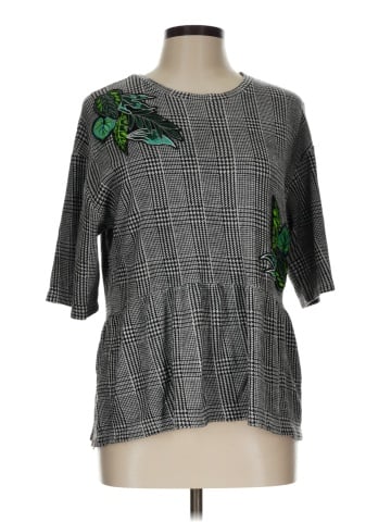 Trafaluc by Zara 3/4 Sleeve Blouse (view 1)