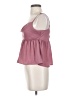 American Eagle Outfitters 100% Polyester Pink Sleeveless Blouse Size S - photo 5