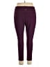 we wander Solid Burgundy Active Pants Size 2X - photo 2