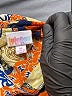Lularoe 100% Polyester Orange Kimono Size M - photo 7