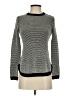 Charter Club Houndstooth Silver Pullover Sweater Size S (petite) - photo 1