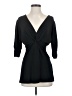Unbranded Black 3/4 Sleeve Top Size S - photo 1