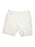 Lands' End Solid Ivory Khaki Shorts Size 6 - photo 1