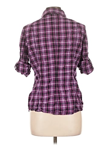 Express 3/4 Sleeve Button-Down Shirt (view 2)