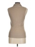 Escada 100% Viscose Tan Sleeveless Top Size EU 38 / US 8 - photo 2
