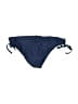 Splendid 100% Polyester Solid Blue Swimsuit Bottoms Size M - photo 2