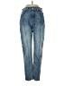 REVICE Hearts Blue Jeans Size 24 waist - photo 1