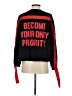 Trafaluc by Zara Black Sweatshirt Size S - photo 2