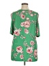 Naif Green Short Sleeve Blouse Size 1X - photo 2