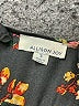 Allison Joy 100% Polyester Print Black Casual Dress Size S - photo 7