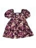 Iris & Ivy 100% Polyester Floral Purple Dress Size 3 - photo 1