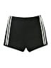 Unbranded Stripes Black Athletic Shorts Size L - photo 1