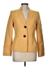 Le Suit Separates 100% Polyester Yellow Blazer Size 6 - photo 1