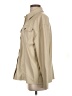 Zara 100% Polyurethane Tan Faux Leather Jacket Size S - photo 5
