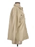 Zara 100% Polyurethane Tan Faux Leather Jacket Size S - photo 4