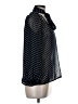 2 Hearts 100% Polyester Polka Dots Black 3/4 Sleeve Blouse Size M - photo 4