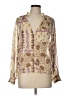 Zara Tan Long Sleeve Blouse Size L - photo 1