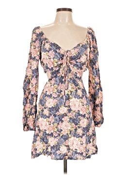 knee length dresses for ladies Womens Floral Silk Midi Dress with Sheer Sleeves Long Silk Dresses Gold / L