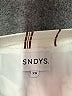 SNDYS. 100% Cotton Stripes Ivory Shorts Size XS - photo 3