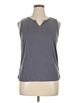 Green Envelope Sleeveless T Shirt