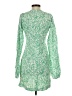 envii Print Green Cocktail Dress Size S - photo 2