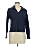 Tahari Blue Long Sleeve Top Size M - photo 1