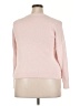 Unbranded 100% Polyester Pink Pullover Sweater Size XXL - photo 2