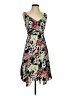 CAbi 100% Rayon Floral Black Cocktail Dress Size S - photo 1