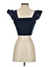 Shein 100% Cotton Blue Tank Top Size S - photo 2
