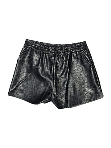 She + Sky Faux Leather Shorts (view 1)