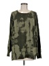 Nally & Millie Tie-dye Green Pullover Sweater Size M - photo 1