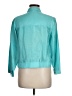 Via Seta Studio 100% Silk Teal 3/4 Sleeve Silk Top Size 8 - photo 2