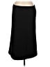 Theory Solid Black Wool Skirt Size 8 - photo 1