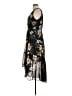 INC International Concepts 100% Polyester Floral Black Cocktail Dress Size 12 - photo 5