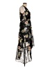 INC International Concepts 100% Polyester Floral Black Cocktail Dress Size 12 - photo 4