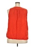 Elle 100% Rayon Orange Sleeveless Blouse Size 2X - photo 2