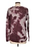 Como Vintage Tie-dye Burgundy Long Sleeve Top Size L - photo 2