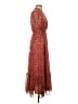 Max Studio 100% Polyester Paisley Red Casual Dress Size S - photo 4