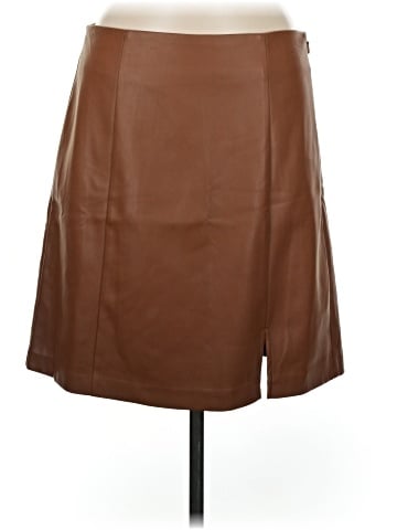 Ann Taylor LOFT Faux Leather Skirt (view 1)