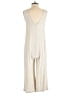 Treasure & Bond Solid Ivory Jumpsuit Size XS - photo 2